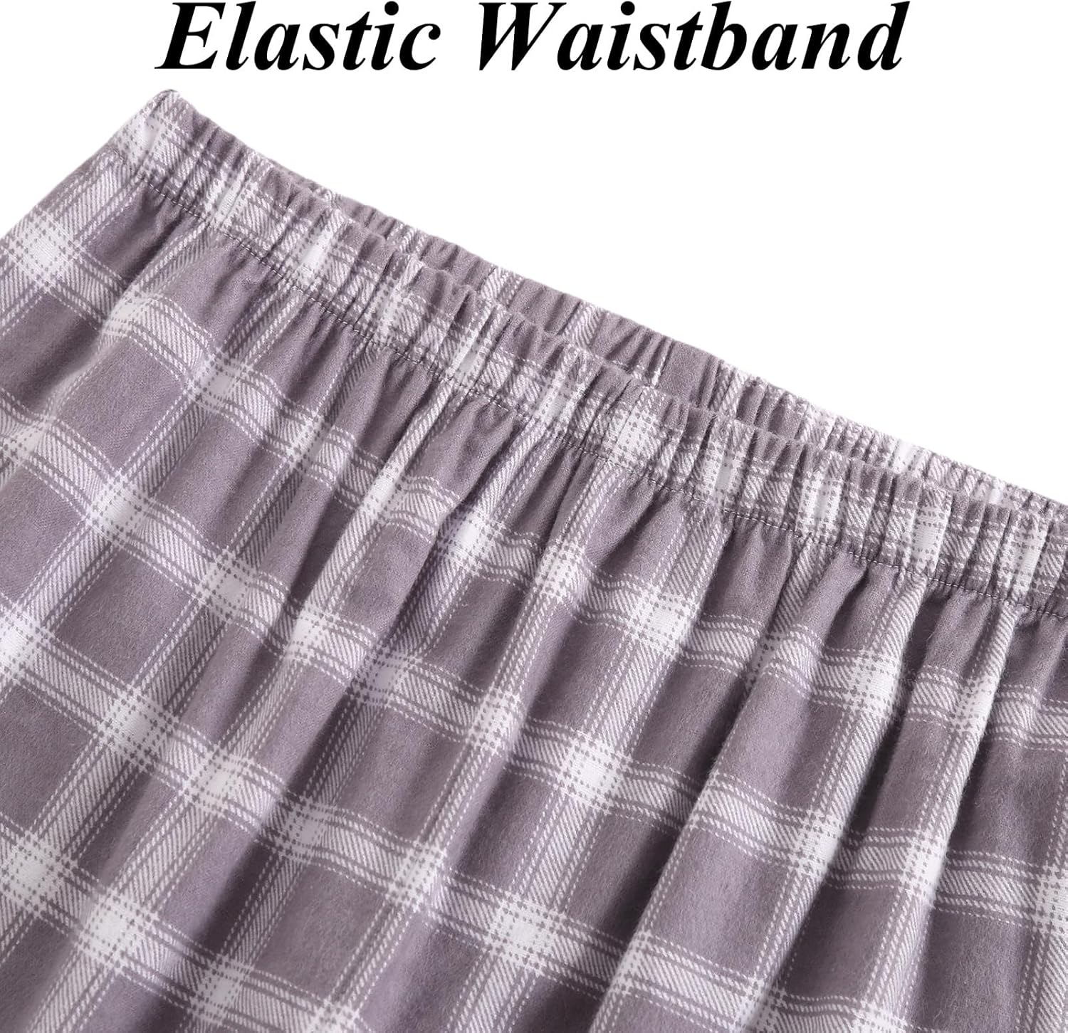 100% Cotton Flannelette Winter Mens Womens Pyjamas Set Long Sleeve Matching Christmas Pajamas for Couples image number 5