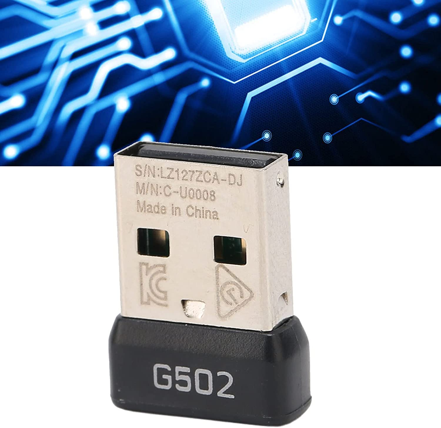 2.4 G of USB Receptor for Mouse Signal Mouse Adapter G502, Small and Laptop Metal Adapter image number 5