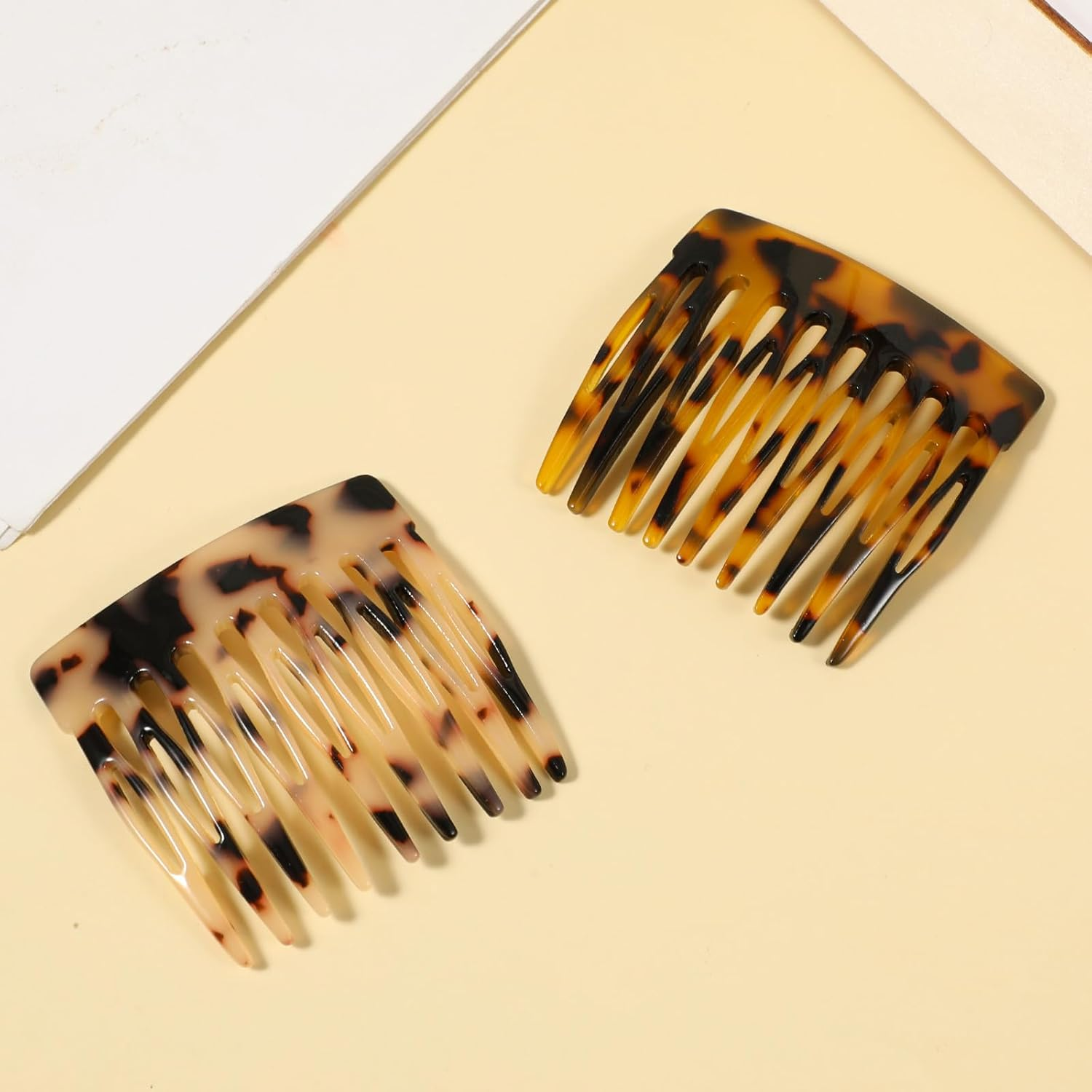 Pack of 2 Hair Comb for Plugging, French Hair Comb Clip, Hair Combs for Hair, Hair Combs, Hair Comb for Women