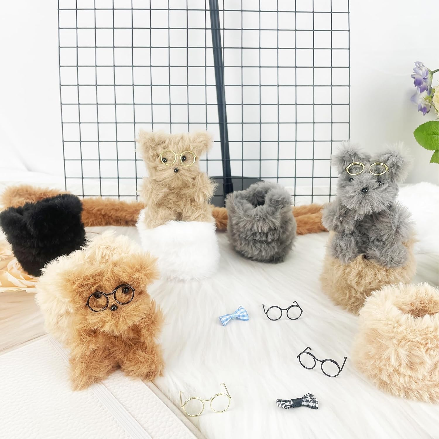 Liplopbest 12 Pieces Thick Jumbo Fur Pipe Cleaner 39 Inches Fluffy Pipe Cleaners Craft Kit Chunky Chenille Stems for Beginners DIY Craft Supplies Decorations image number 6