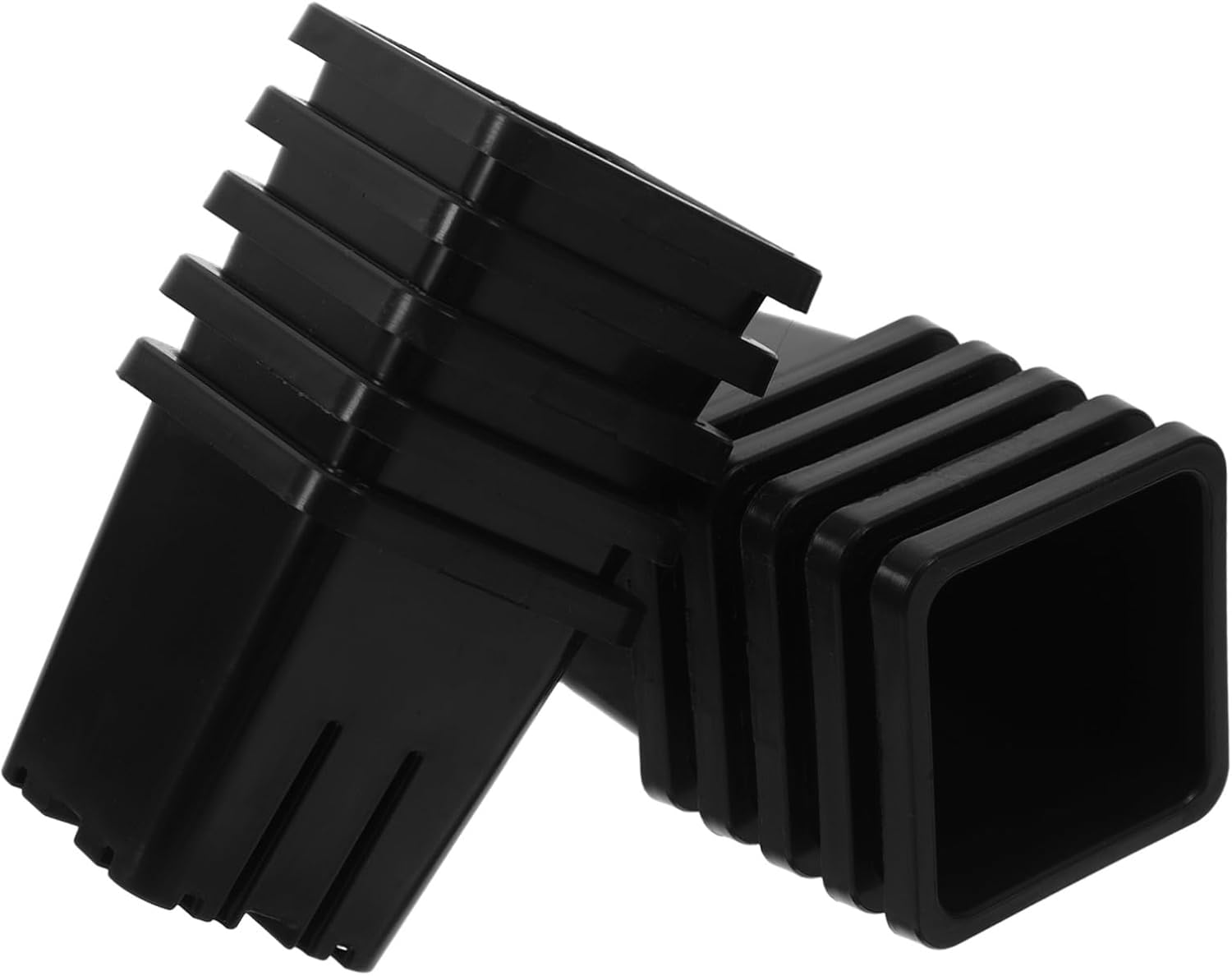 SUPVOX 10Pcs Plastic Hydroponic Net Pots Cultivation Baskets for Vegetable Indoor Gardening Reusable Mesh Planter image number 2