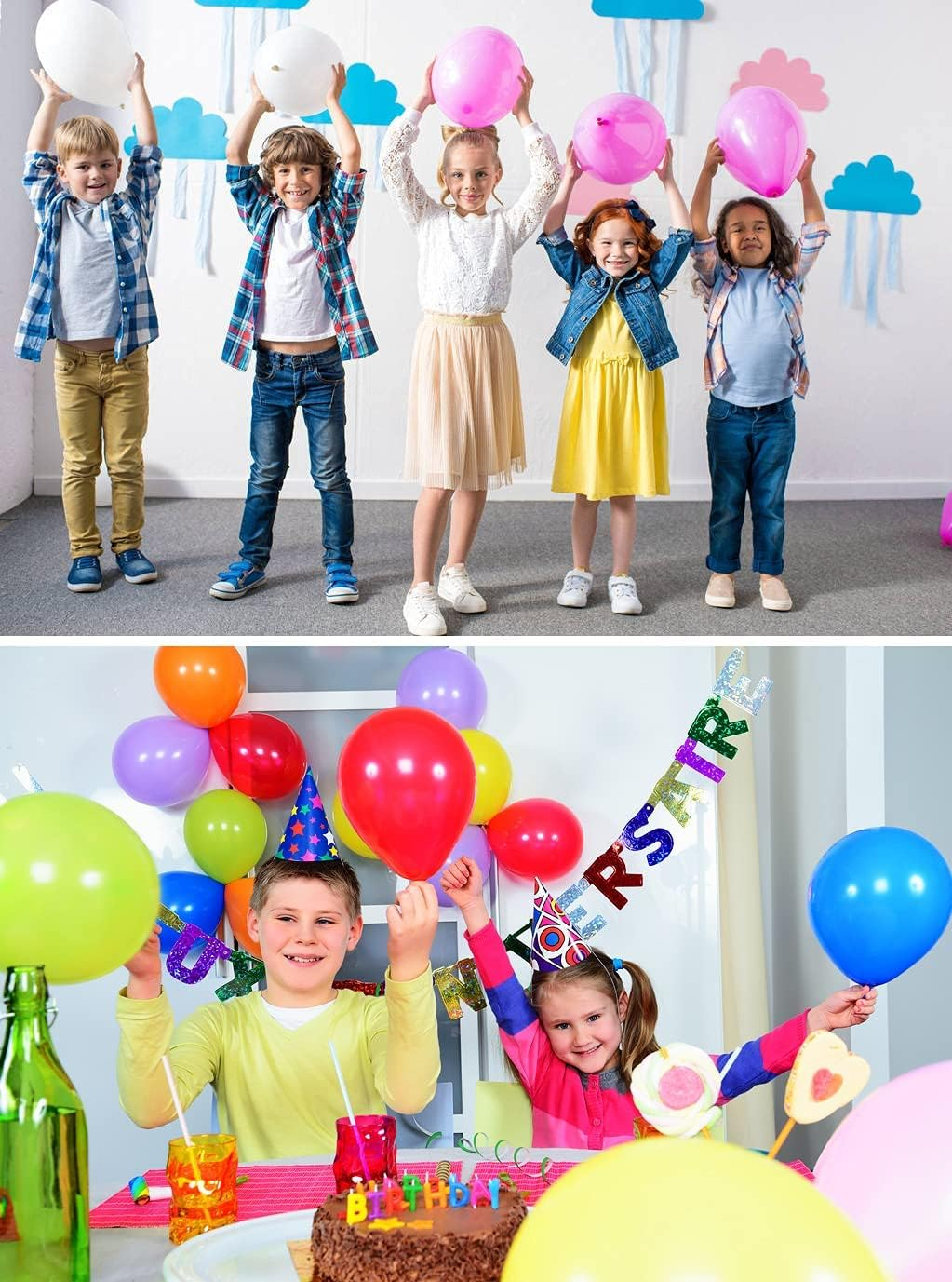 Balloon Air Pumper,Double-Way Air Intake Hand Pump for Balloons,Exercise Balls, Yoga Balls,Balloon Garland,Party Decorations Accessories (2Pcs(Green + Pink)) image number 4