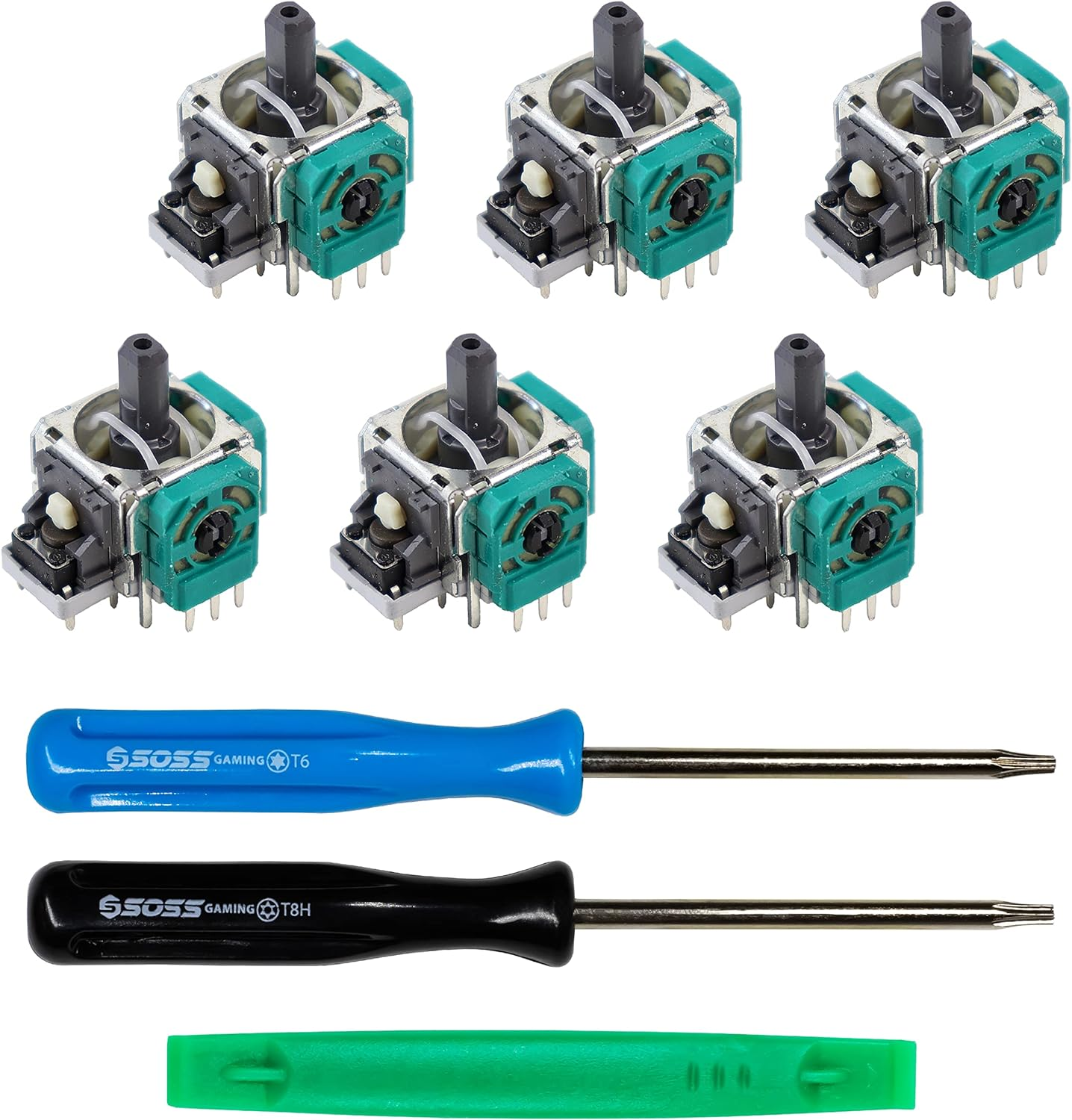 2020 Headphone Jack Repair Kit for Xbox One Controllers 4-Pack Plug Port 3.5Mm Fix Headset Connector Port Socket - with Tools - Replacement for Regular & S Models 1708, 1697