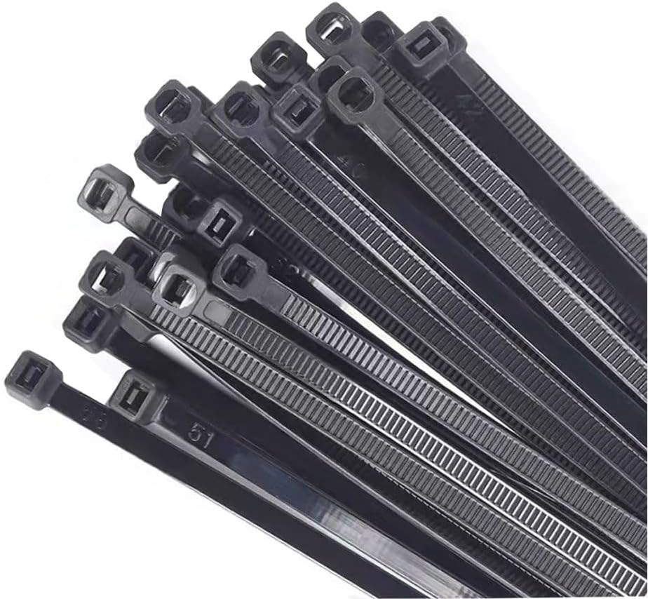 Idopick Cable Zip Ties,200 Packs Self-Locking Strong Nylon Cable Ties 200Mm*3.6Mm,Multi-Purpose Wire Management Ties,Plastic Wire Ties Perfect for Home,Garden Trellis,Office,Garage and Workshop image number 3