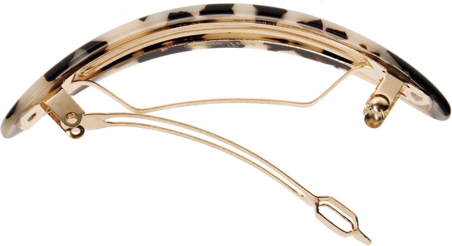 France Luxe Oval Volume Barrette - Ivory Tokyo - Alba image number 4