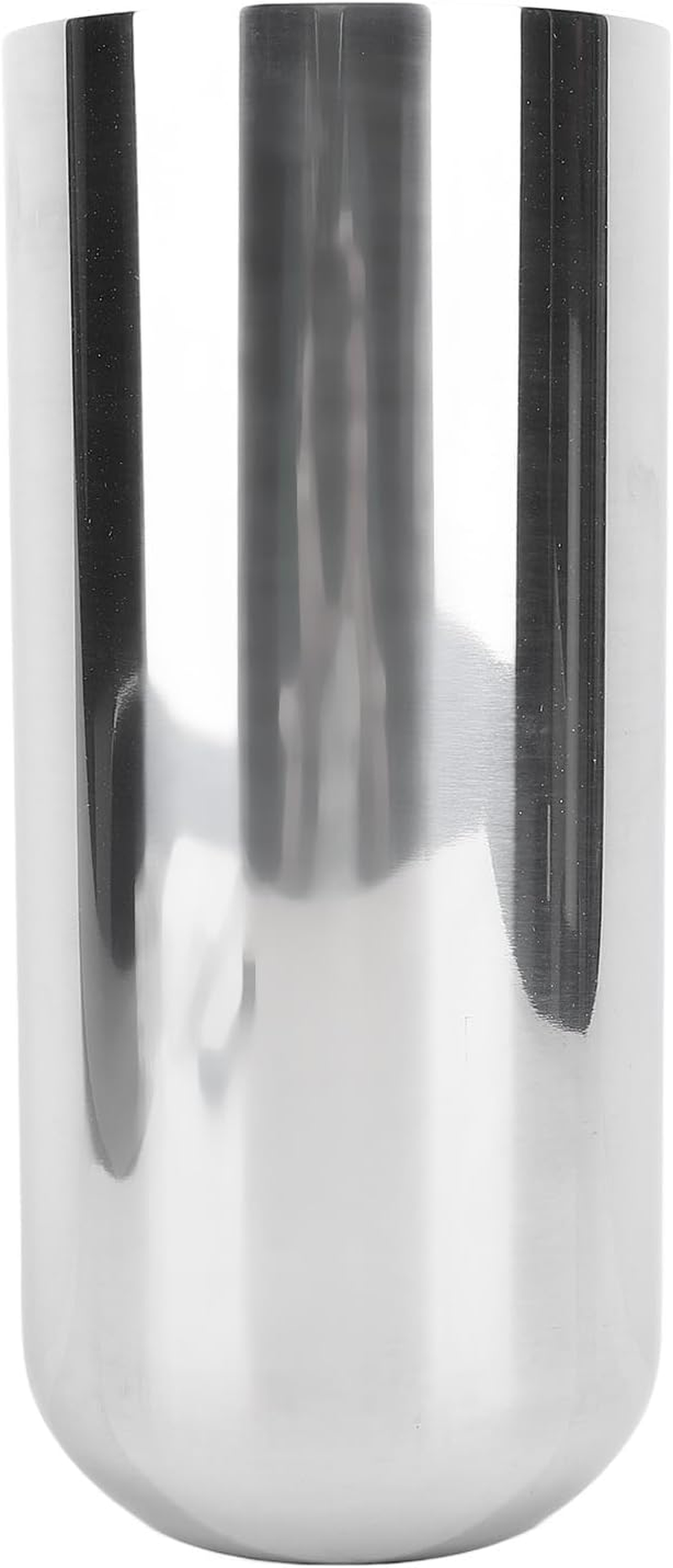 Metal Flower Vase, Stainless Steel Tabletop Silver Vase Holder for Wedding Birthday Anniversary Ceremony Event, Ideal for Countertop Home Decor image number 6