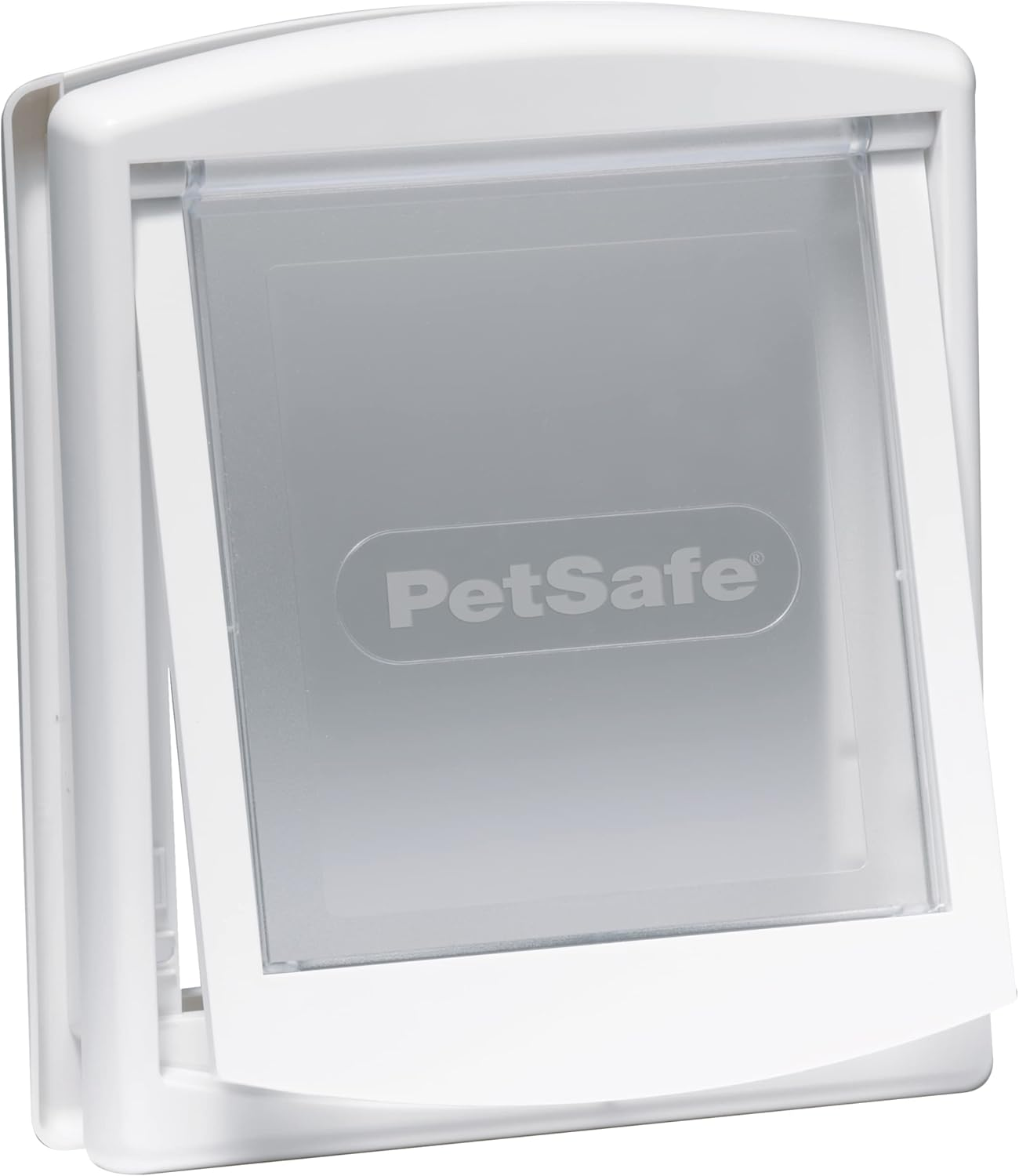 Petsafe - Original Staywell Cat and Dog Flap, 2 Way Access in or Out - Indoor and Outdoor Pet Door, Rigid, Closure Panel Included - Medium - White