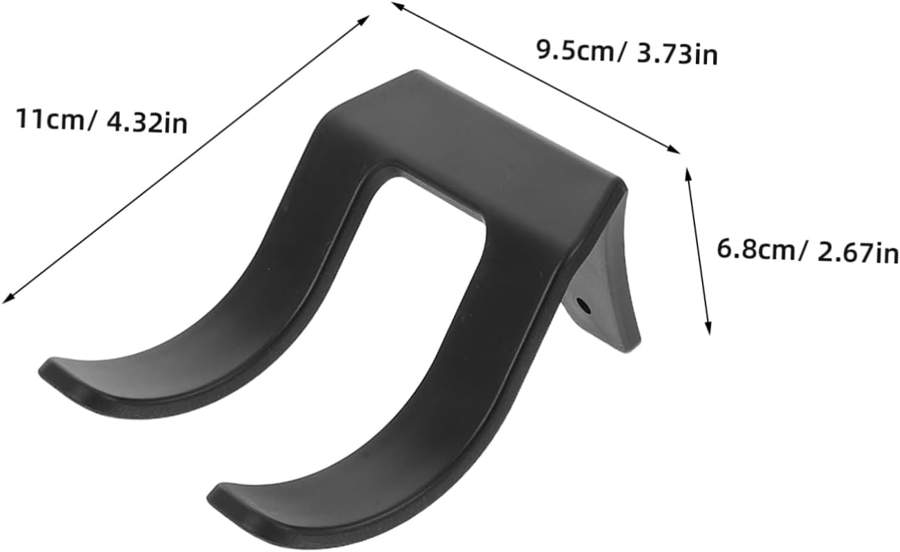 CTIRCHIU 2Pcs Hair Dryer Holder Wall Mount Dual Fork Design Secure Grip Organizer for Bathroom and Barber Shop Multifunctional Styling Tool Rack Space Saving Hair Care Storage image number 2