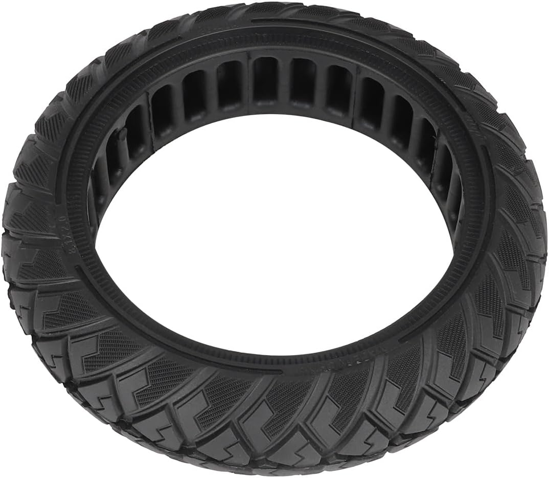 TREFAN 8.1 X 2.0 Full Tyres for Xiaomi 4 Go, Ninebot E2/E2 plus Electric Scooter, 10 Inch Off-Road Solid Rubber Tyres, 10 Inch Solid Tyres, Non-Slip Puncture Proof, Replacement Wheels, Non-Pneumatic image number 4