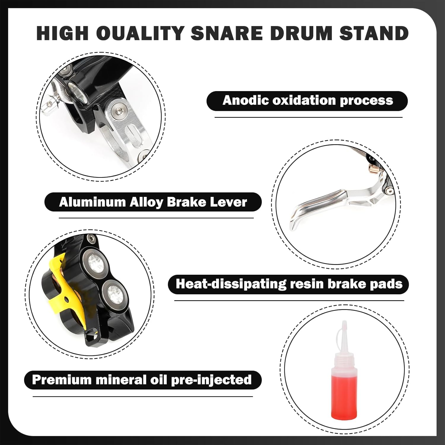 Upgraded Front Rear Brake Levers Fits for Sur-Ron Light Bee X | for Talaria XXX | for Talaria Sting MX3 / R MX4 | for Segway X160 X260 | Front and Rear Brake Complete Assembly image number 3