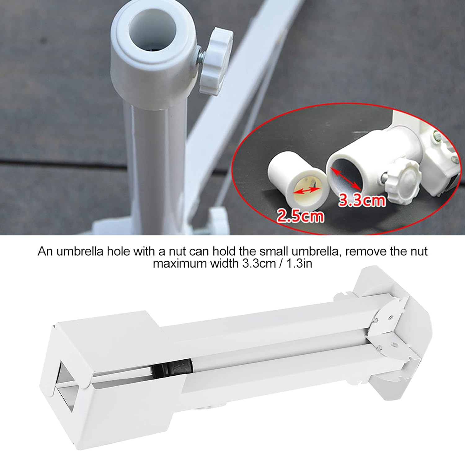 Umbrella Base, Umbrella Base Stand Beach Sun Umbrella Base Beach Umbrella Stand for Garden image number 1