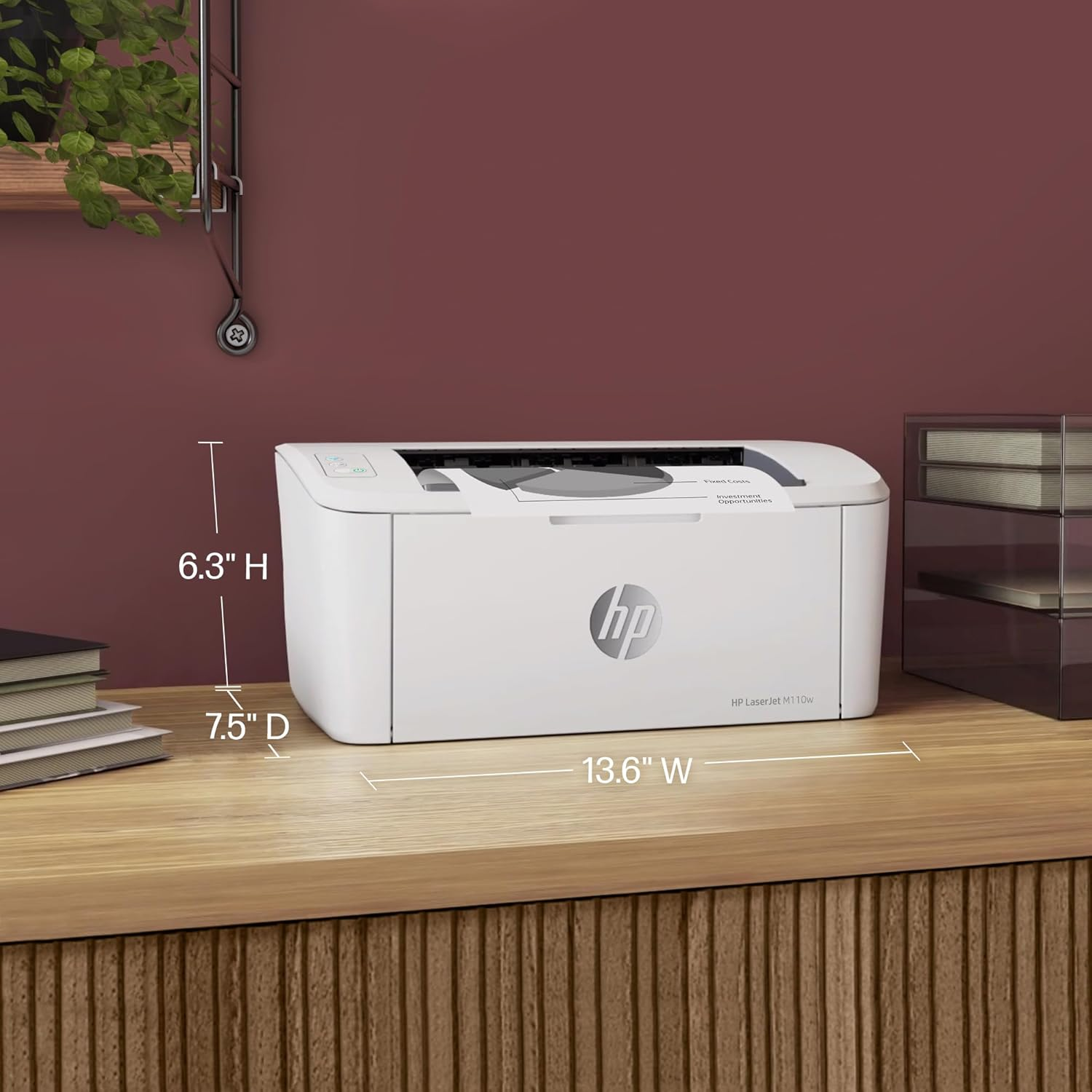 HP Laserjet M110W Laser Printer (7MD66F) image number 2