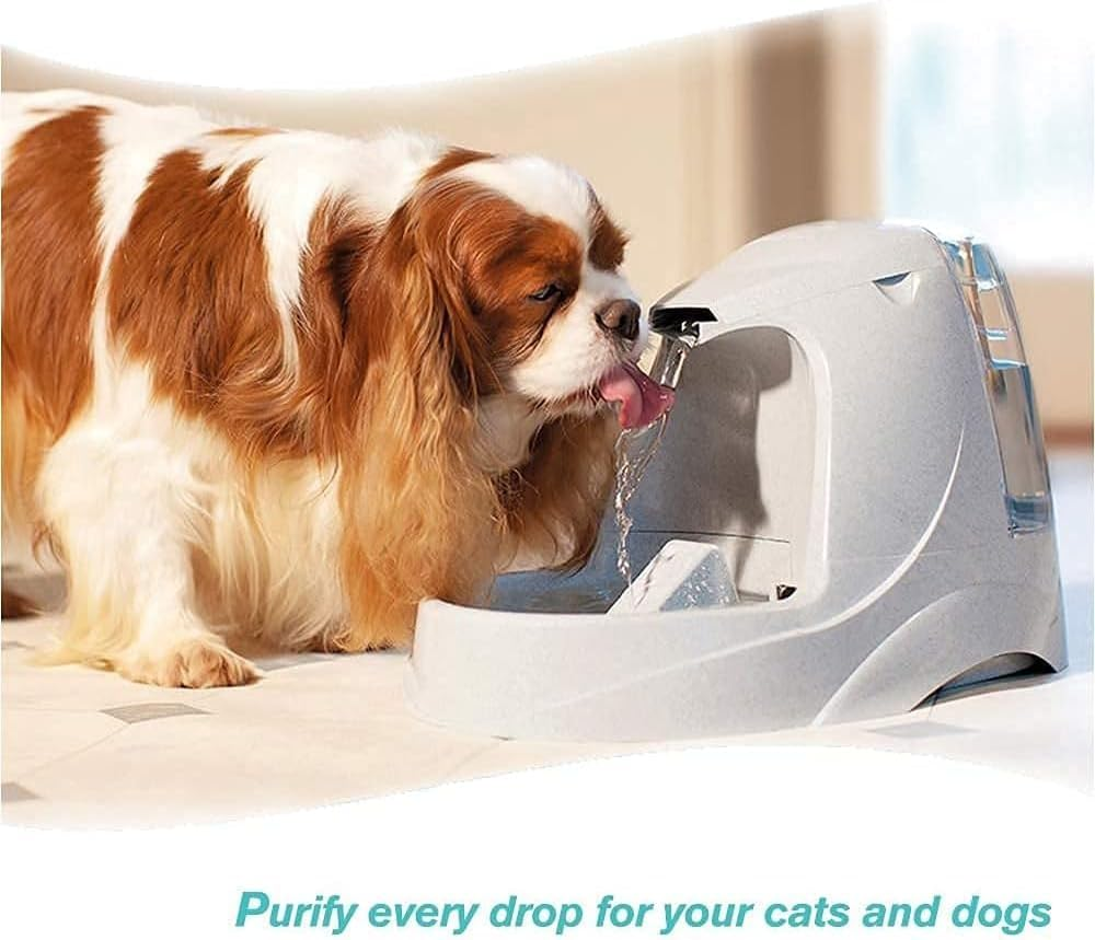 Cyclingcolors Cat Drinking Fountain Filter Sponge Filter Black Cat Fountain Pet Fountain Water Fountain Foam Filter 110 X 55 Mm Pack of 6 image number 4