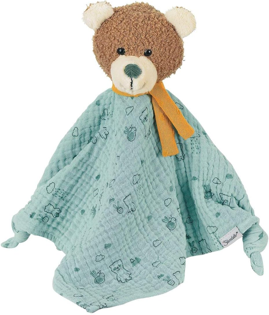 Sterntaler 3202002 Cuddly Blanket Ben Bear for Babies from 1 Month, Size S, 27 X 18 Cm image number 2