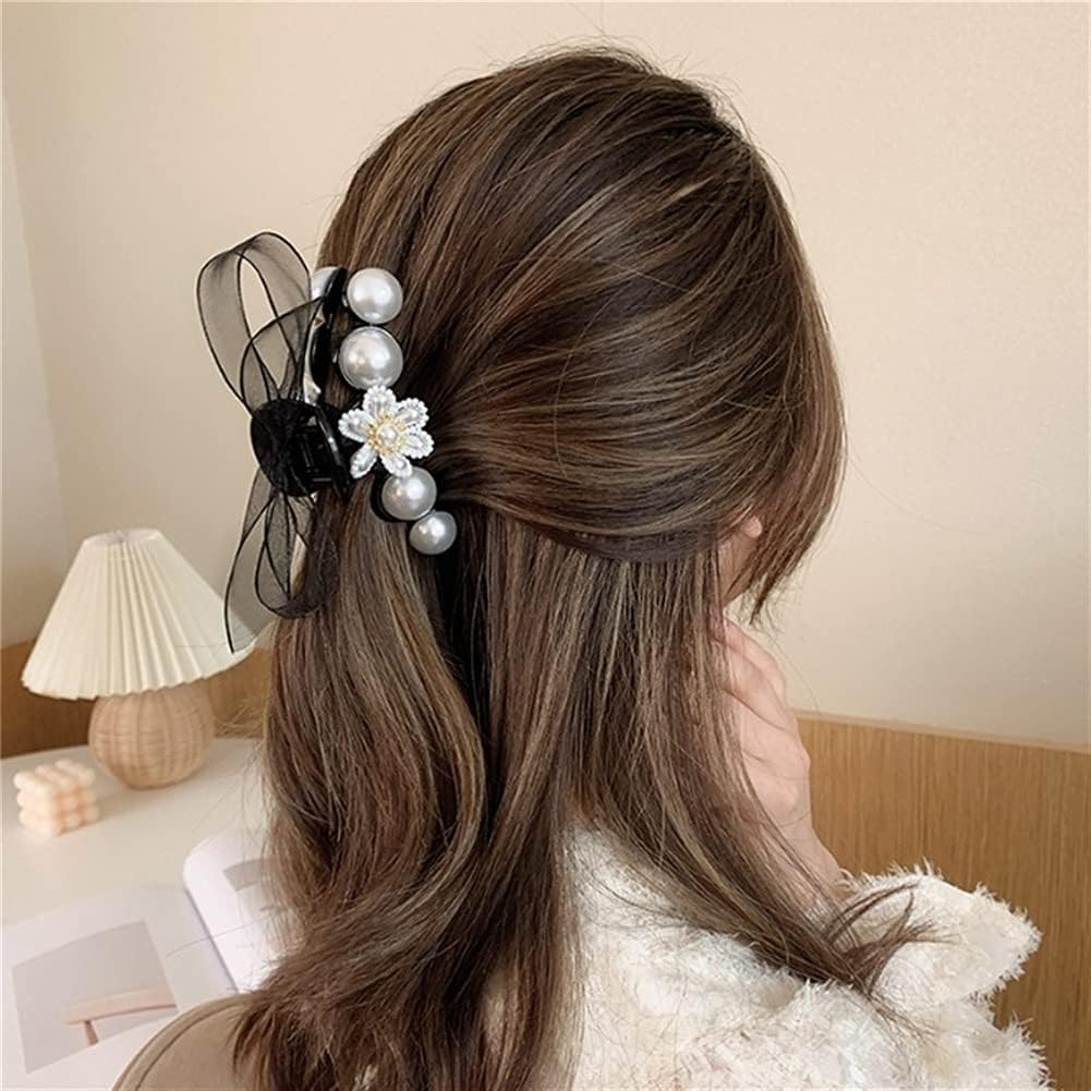 Hair Bobby Pins,Barrettes,Snap Clip,Hair Slides,Women Hairpin Hair Crab Clip Women Girls Shower Hair Claw Clamps Solid Elegant Hollow Hair Pins Hair Accessories image number 1