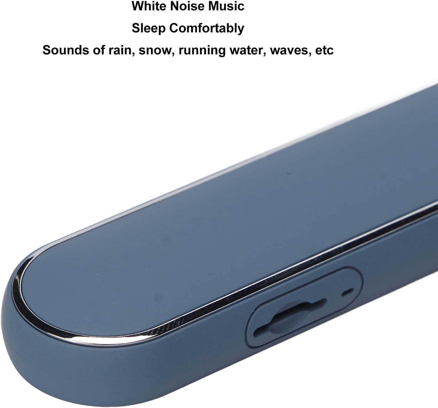 Bone Conduction Bluetoth Pillow Speaker, Portable under Pillow Speakers Volume Control Timer Function Bluetooth Wireless Sleep Aid Sound for Sleep Aid (Blue) image number 2