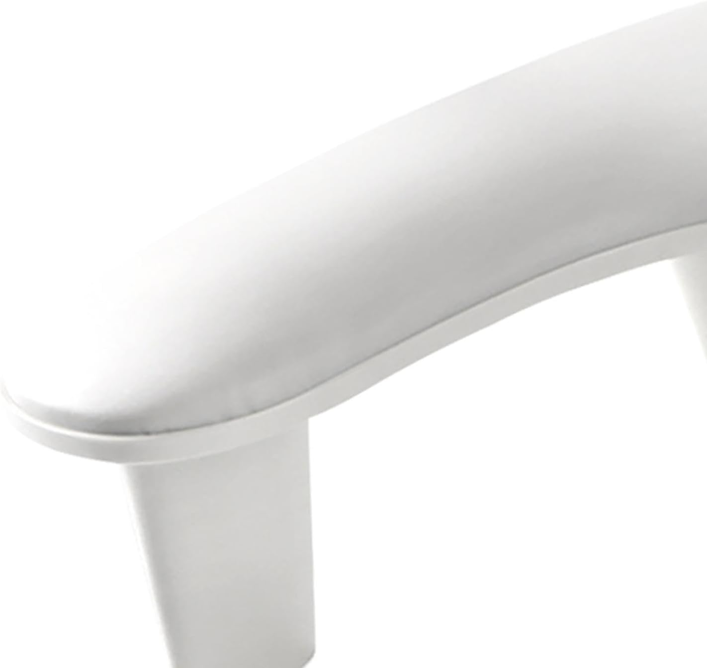 Amagogo PU Leather U Shaped Arm Rest Nail Hand Rest Nail Hand Pillow Professional Breathable Non Slip for Personal Salons Home DIY image number 3