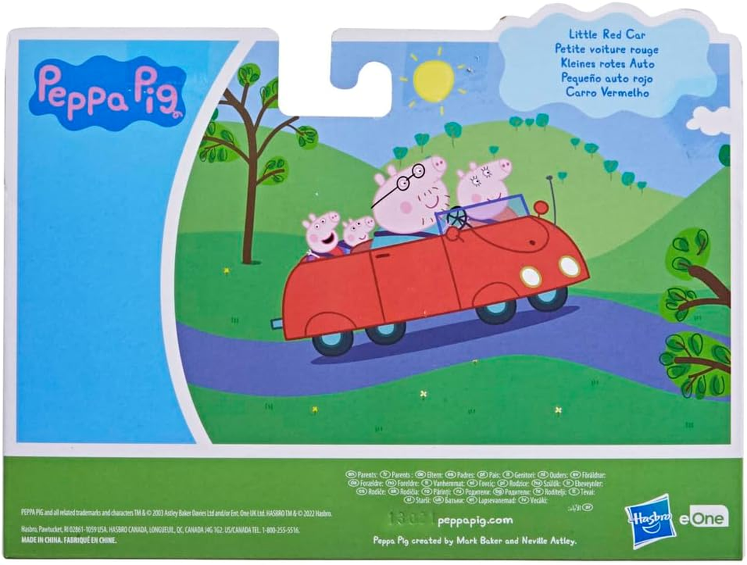Peppa Pig - Peppa'S Adventures - Little Red Car Toy - Includes 3 Inch Peppa Pig Figure and Seat for Her to Ride in - Inspired by Tv Show - Preschool Toys for Kids - Girls and Boys - F2212 - Ages 3+ image number 2