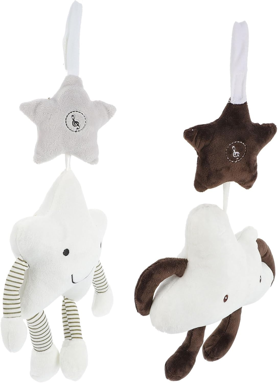 2Pcs Cloth Pendant for Crib Adorable Nursery Ceiling Ornament Hanging Crib Pendant Ornament and Nursery image number 2