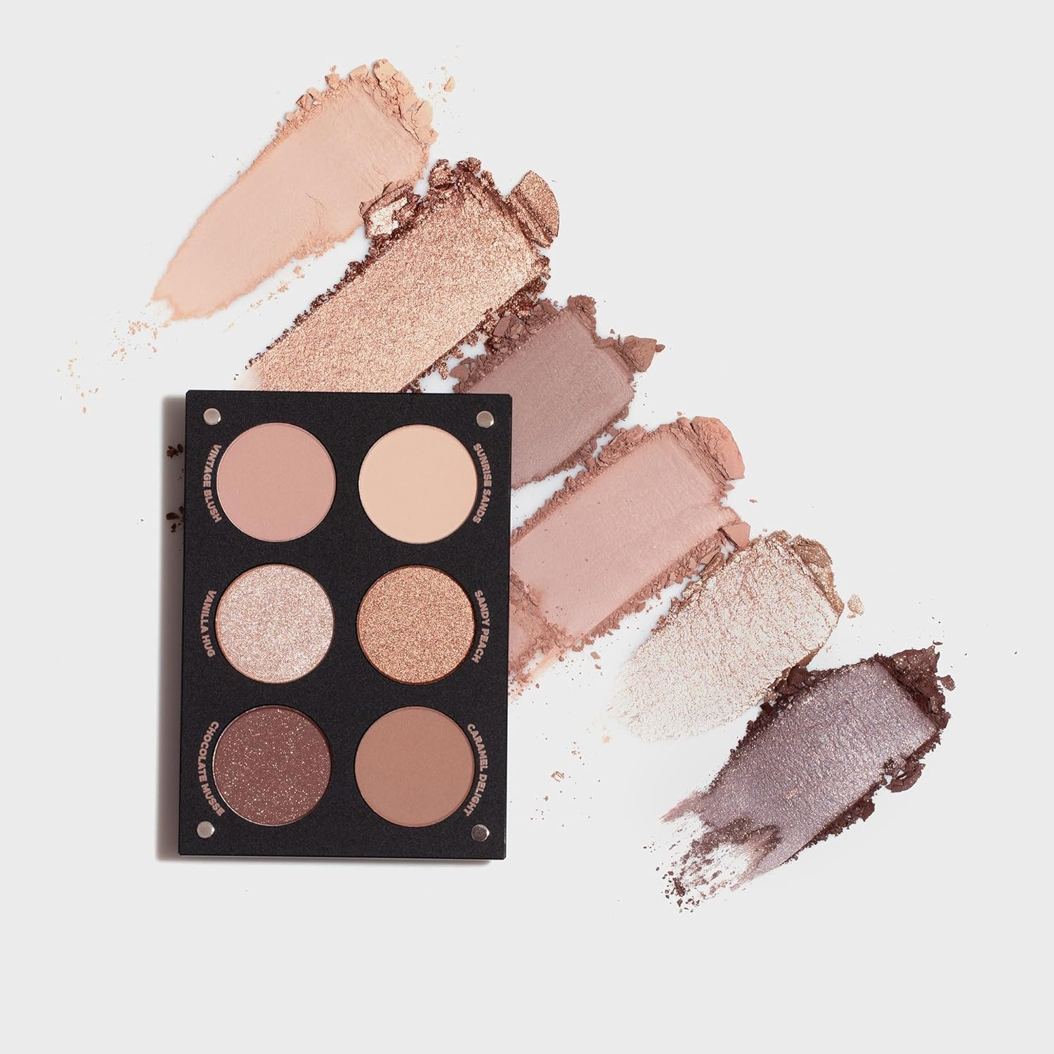 Inglot Playinn Loca Mocca Eyeshadow Palette | Matte and Shimmer Eyeshadow | Classic Brown and Beige Mix | Universal Colours | Eyeshadow Palette | 8G - Fizzy Toffee image number 5