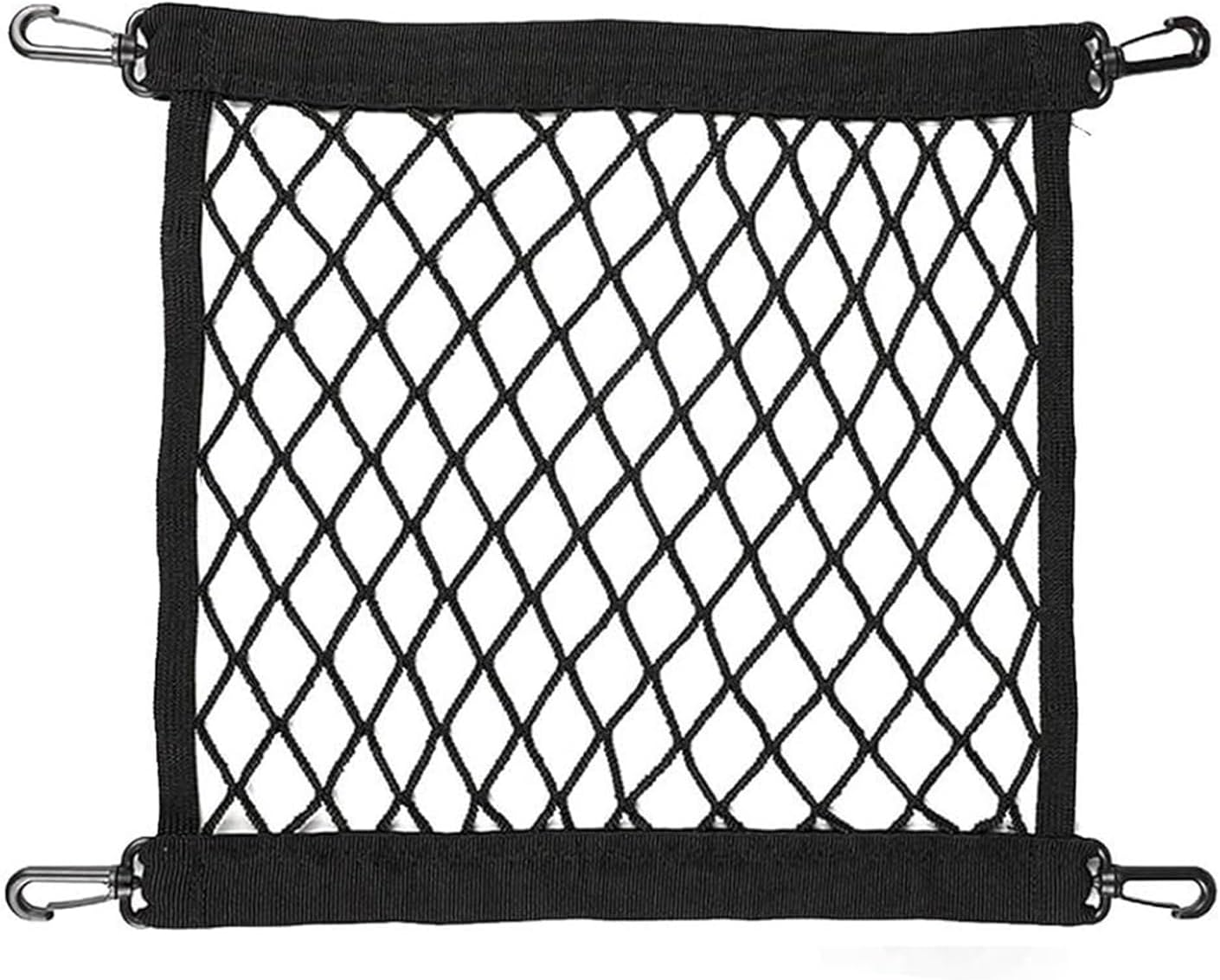 Motorcycle Net | Cargo Net for Bike Rack with Hooks,Adjustable Bicycles Luggage Storage Tie down Mesh Web for Outdoor Transport Travel Riding Cycling image number 4