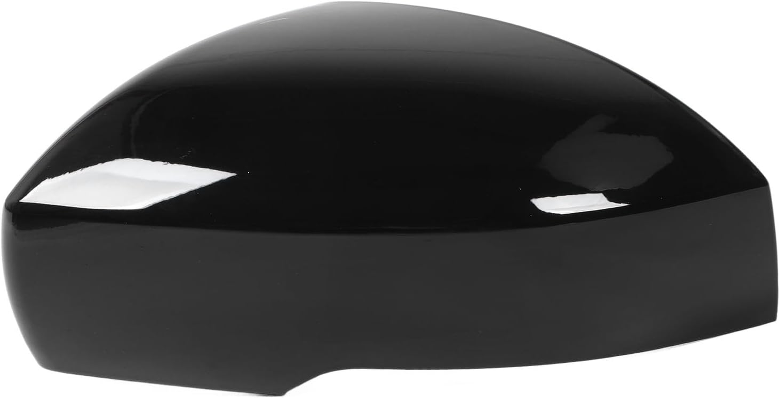 Gloss Black Side Wing Mirror Cover Caps for Range Rover Sport L494 2014 to 2021, Door Wing Mirror Cover Caps, Side Mirror Base Cover, Exterior Rear View Accessories (Left image number 4