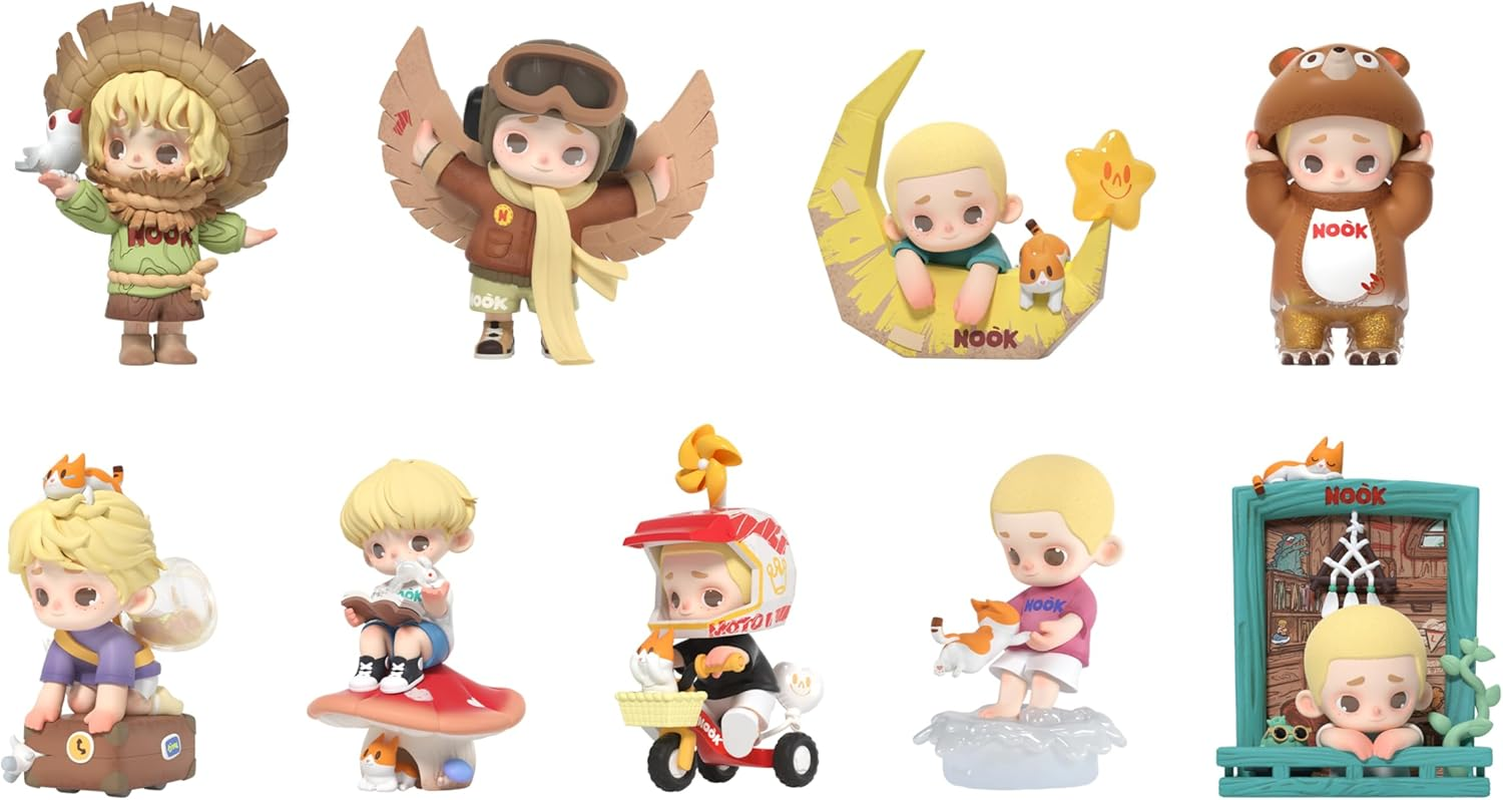 52TOYS BLINDBOX NOOK Little World 8-Piece Box image number 2
