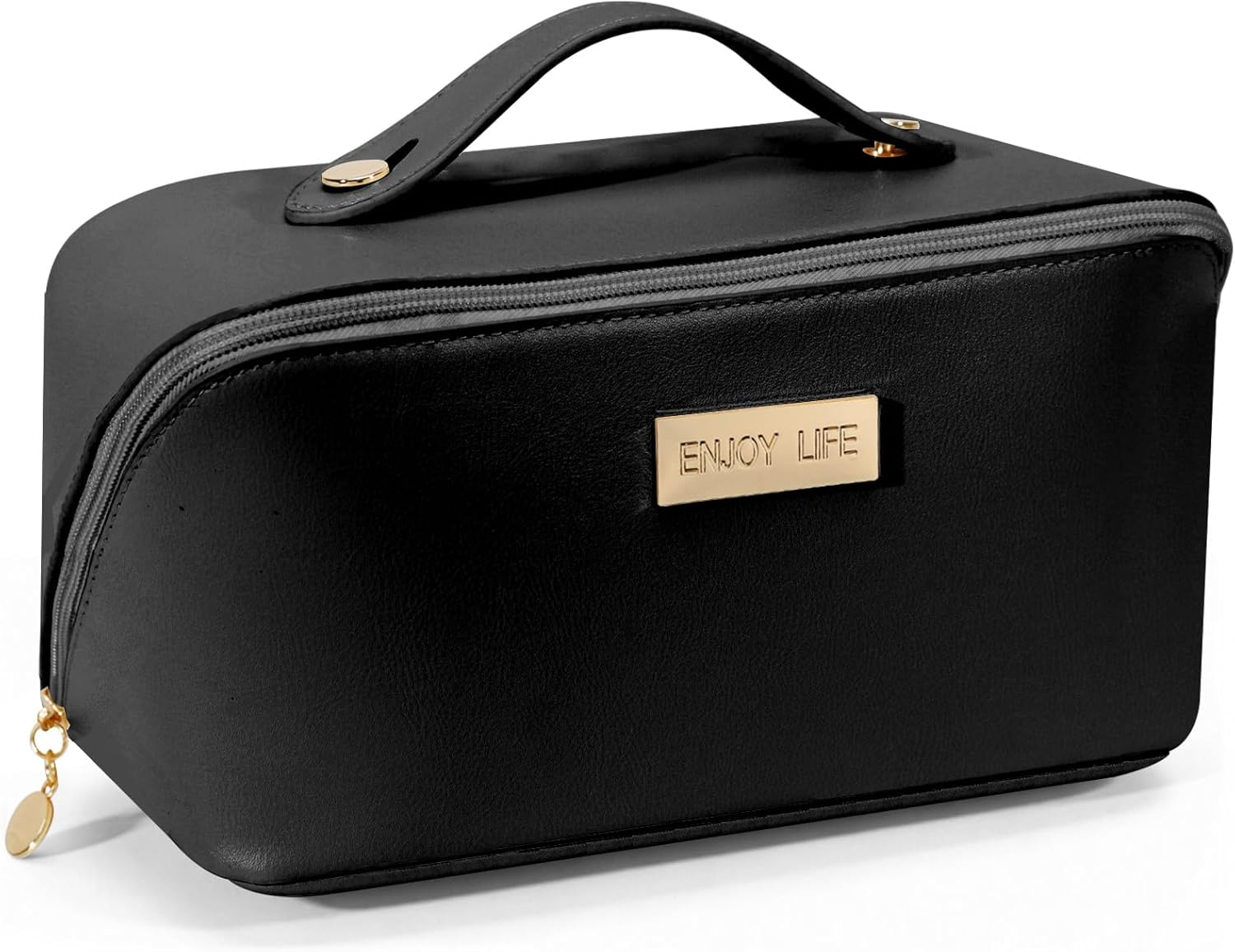 BEENLOVE Women'S Toiletry Bag Cosmetic Bag Makeup Bag Travel Makeup Bag, Aa-Black, 24,13 &times; 12,7 &times; 12,7 Cm, Superior and Distinctive