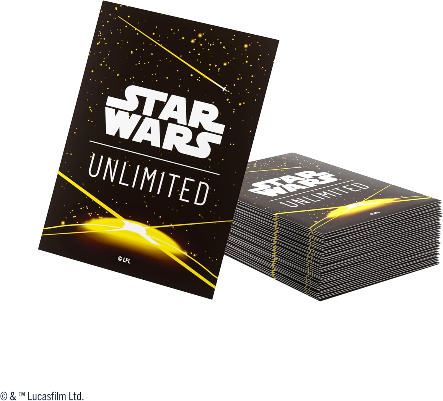 Gamegenic Star Wars Unlimited Art Sleeves, Yellow image number 5