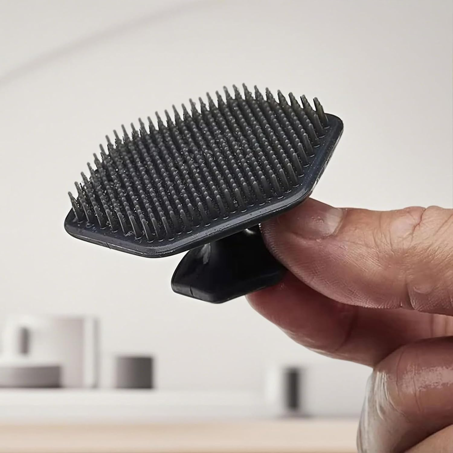 Tzylomirx Men'S Face Scrubber - Silicone Facial Cleansing Brush, Gentle Exfoliator Pad for Long - Long Lasting Bathroom and Shower Accessories (2Pcs) image number 3