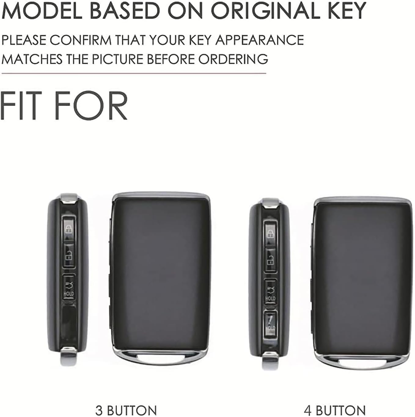 Ontto Luminous Car Key Fob Cover Fit for Mazda 3 6 Alexa CX-5 MX-5 Miata CX-9 CX-30 MX-30 CX-50 CX-90 2019-2025 Key Holder Metal Smart Shell Case Keyring Keychain Auto Styling Accessories - 4 Buttons-Black image number 7