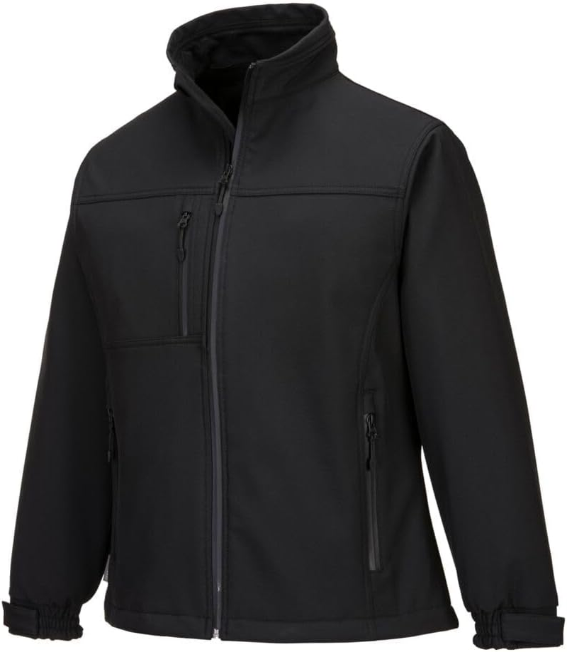 Portwest Women'S Charlotte Softshell Jacket, Black, X-Small