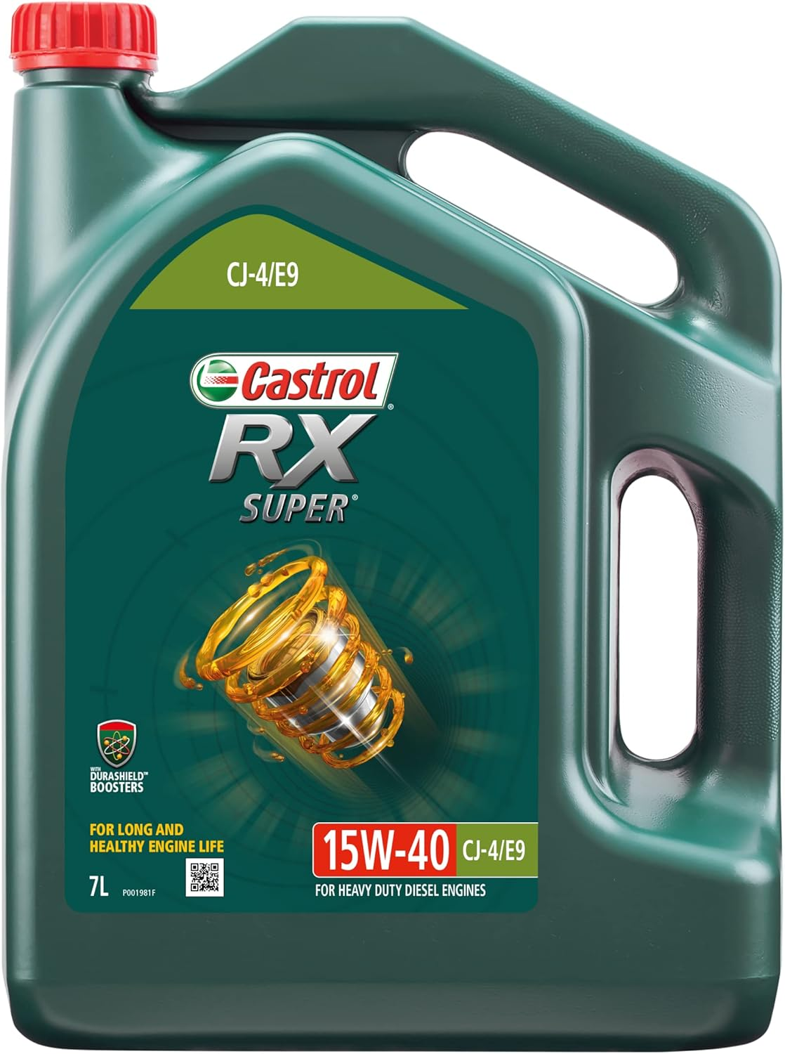 Castrol 15W-40 CJ-4/E9 RX Super Engine Oil 5 Litre image number 1