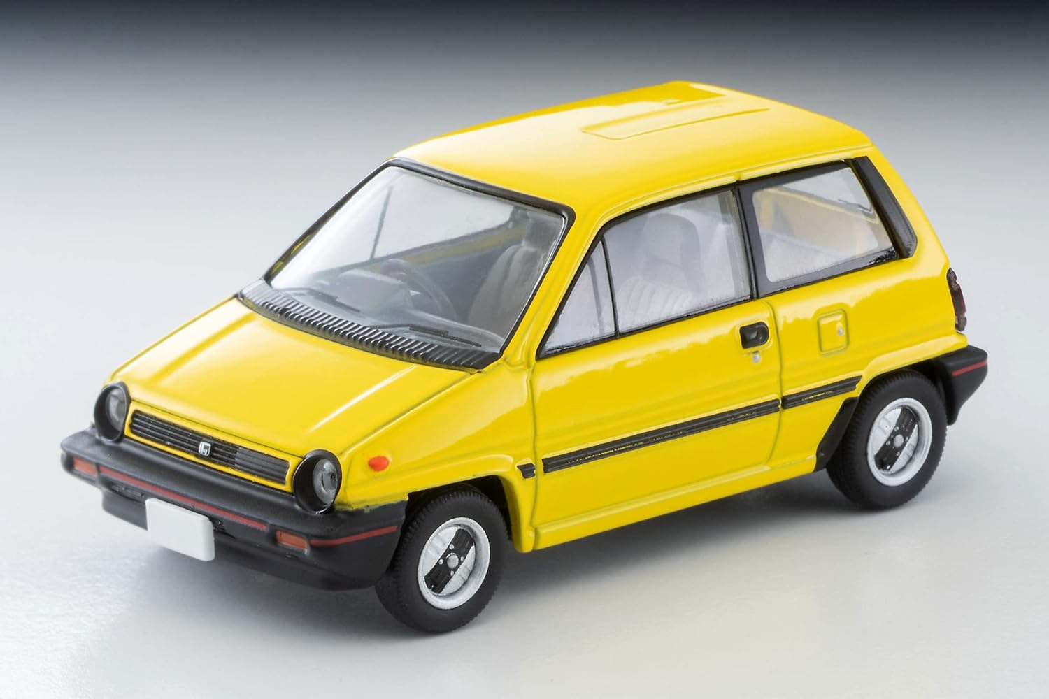 Tomica Limited Vintage Neo 1/64 Lv-N272B Honda City R Yellow with Moto Compo 81 Finished Product 316794 image number 4
