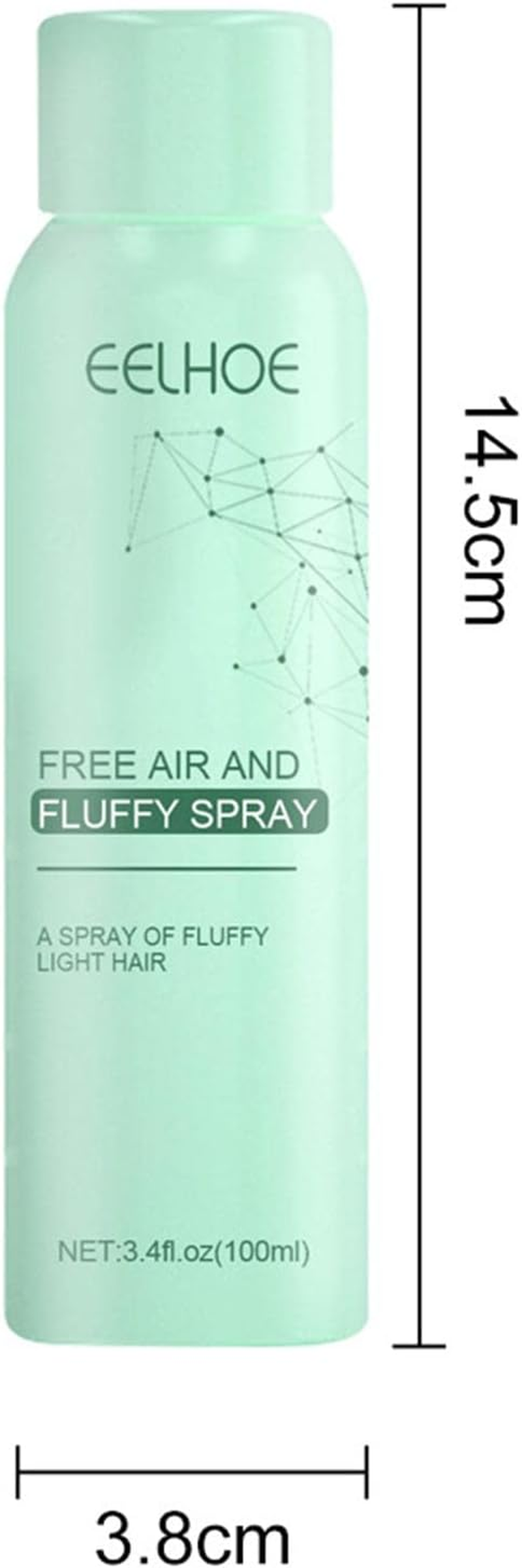 JAYIOLA 100Ml Dry Hair Spray Convenient Wash Oil Control Portable Dry Shampoo Hair Spray Volume Lift image number 2