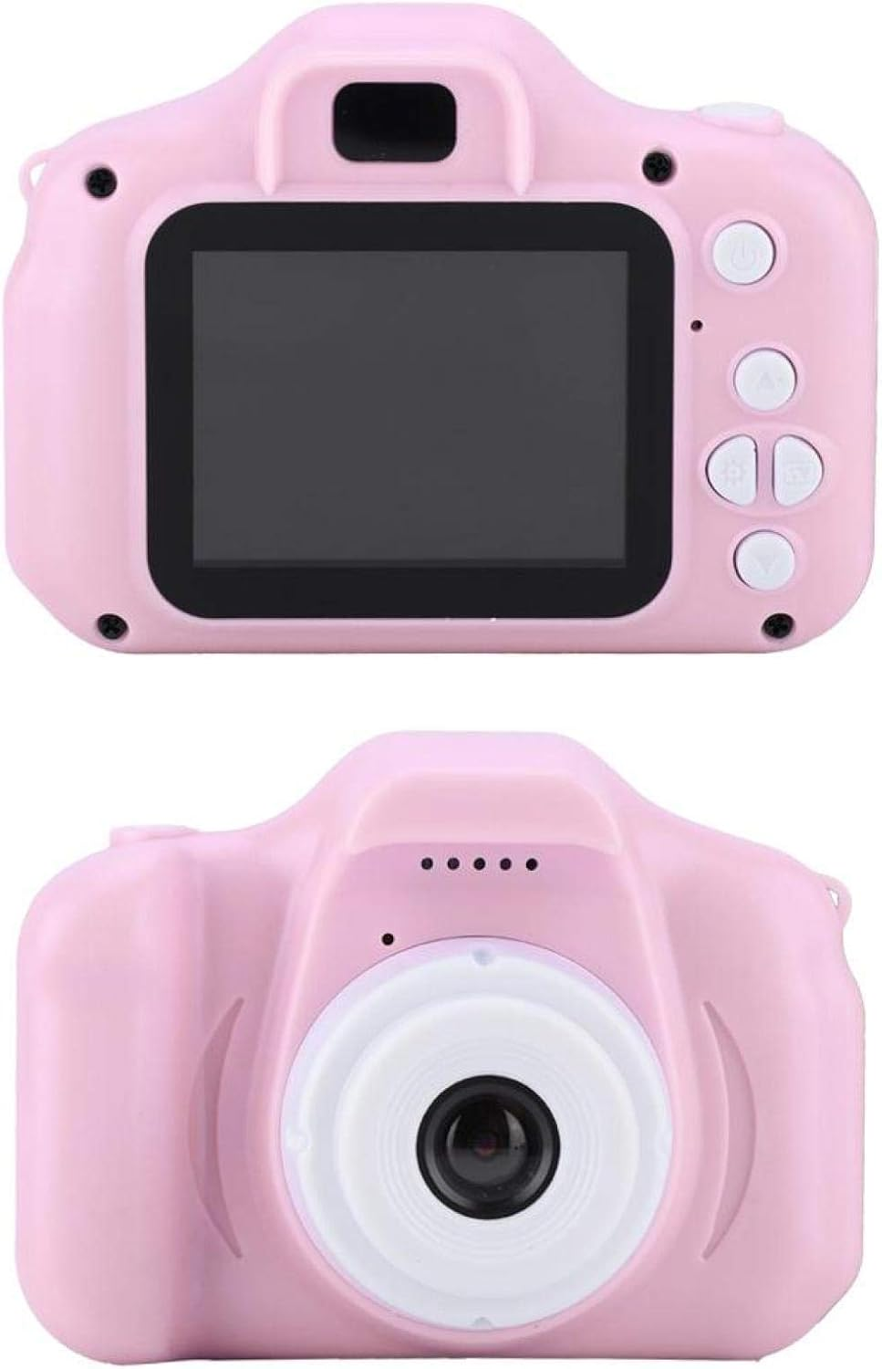 Digital Camera, One-Button Digital Gift 1080P Color Display Kid Camcorder Mini for Photo Taking(Pink) image number 1