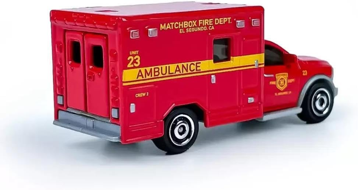 Matchbox 2019 Ram Ambulance, Moving Parts 26/54 image number 2