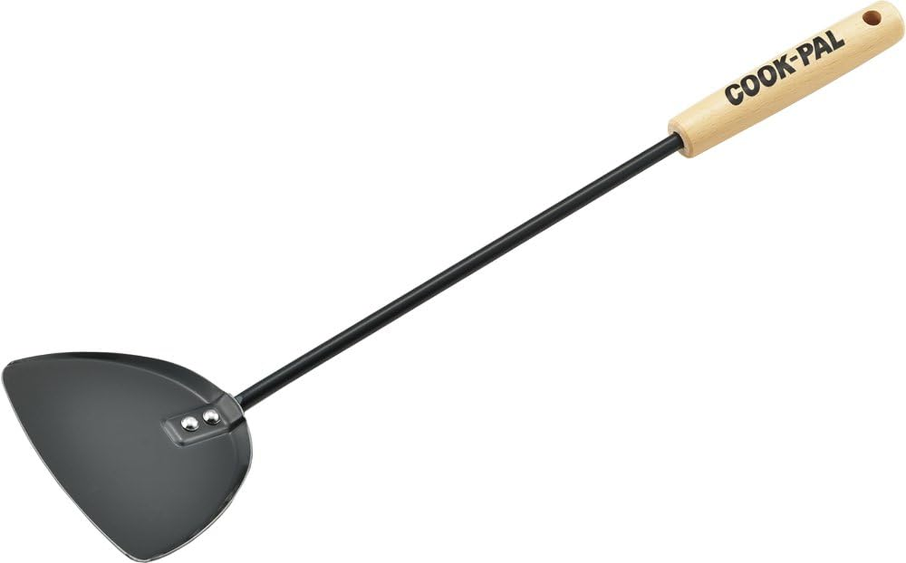 Yoshikawa YJ2488 Turner, Black, 16.0 Inches (40.7 Cm), Cook Pal, Chinese Spatula, Made in Japan image number 3