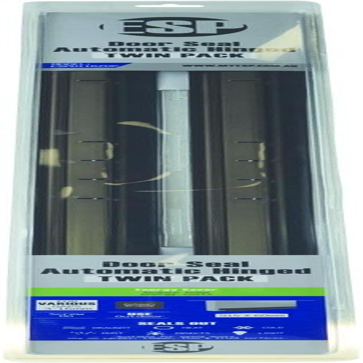 ESP Door Seal Automatic Hinged Bronze 2Pk image number 1