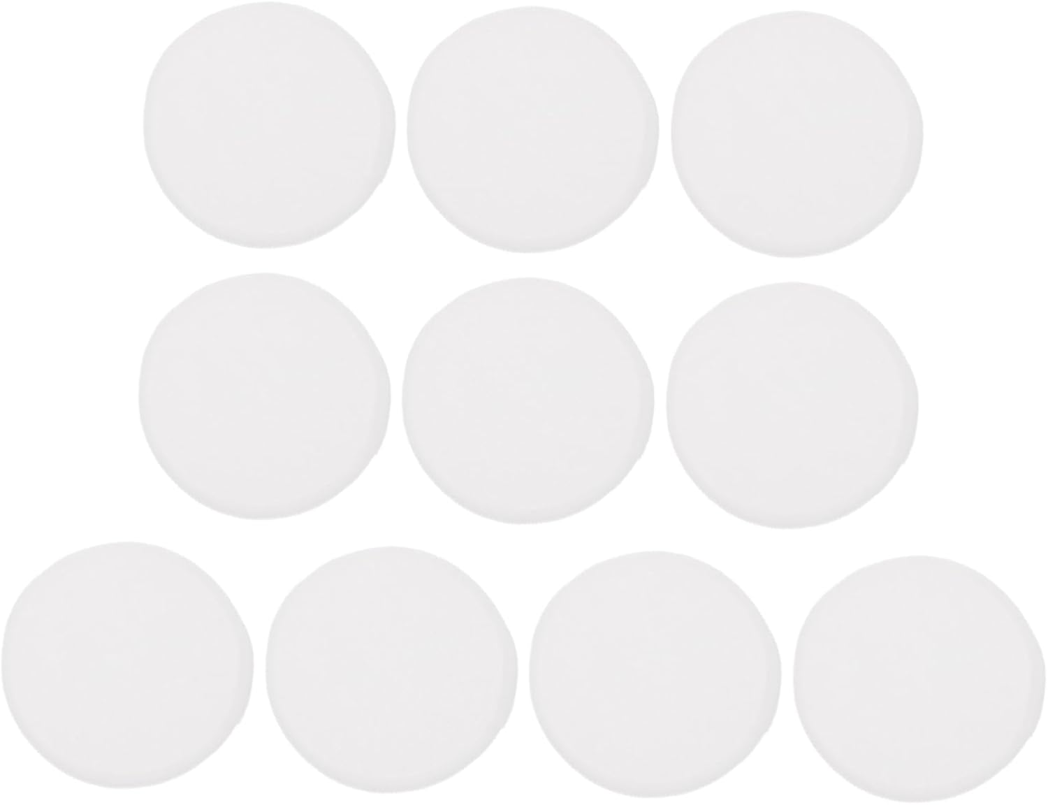 10Pcs Reusable Cotton Makeup Remover Pads Soft 8Cm round Cleansing Pads for Face and Eye Washable Facial Wipes for Travel and Daily Skincare image number 3