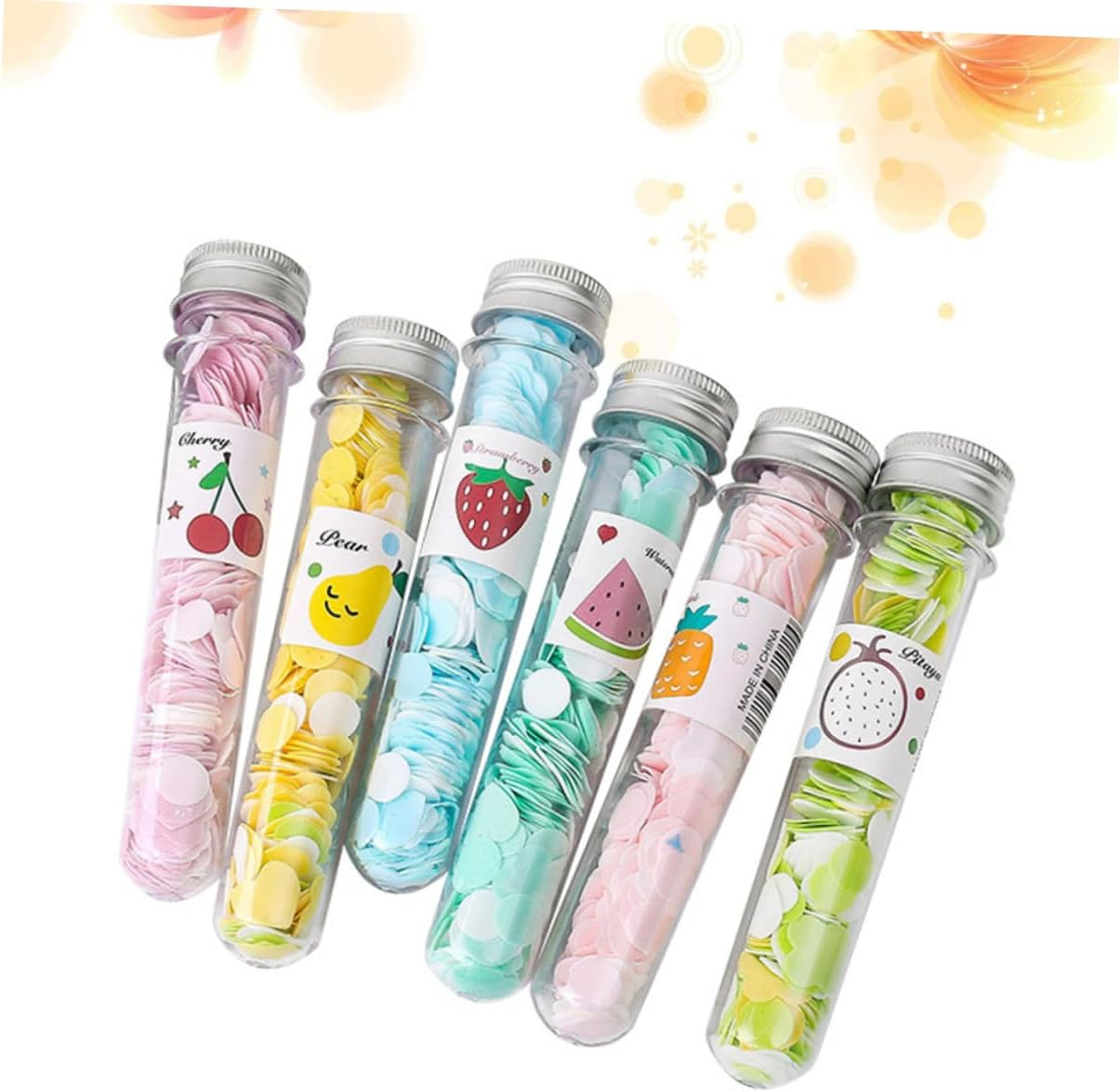 Parliky Portable Soap Flakes 6Pcs Disposable Hand Washing Soap Sheets for Travel Camping Hiking BBQ Office Easy to Use image number 5