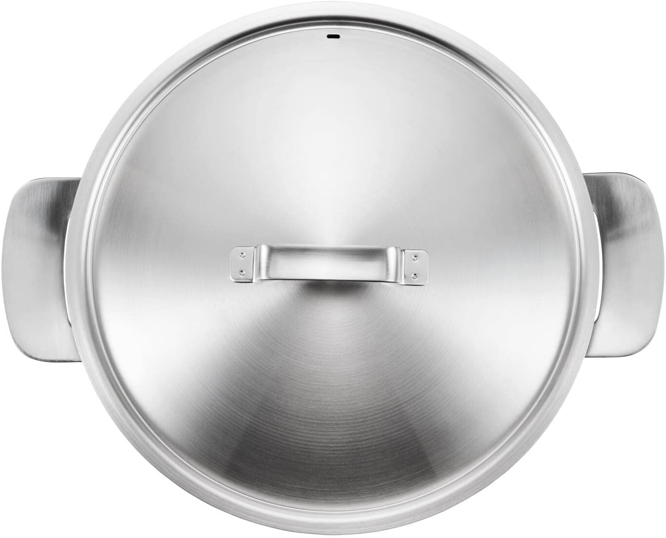 Fiskars Roasting Dish with Lid, Diameter 28 Cm, Coated, Suitable for All Hobs, Recycled Stainless Steel, All Steel, Silver, 1064749 image number 3