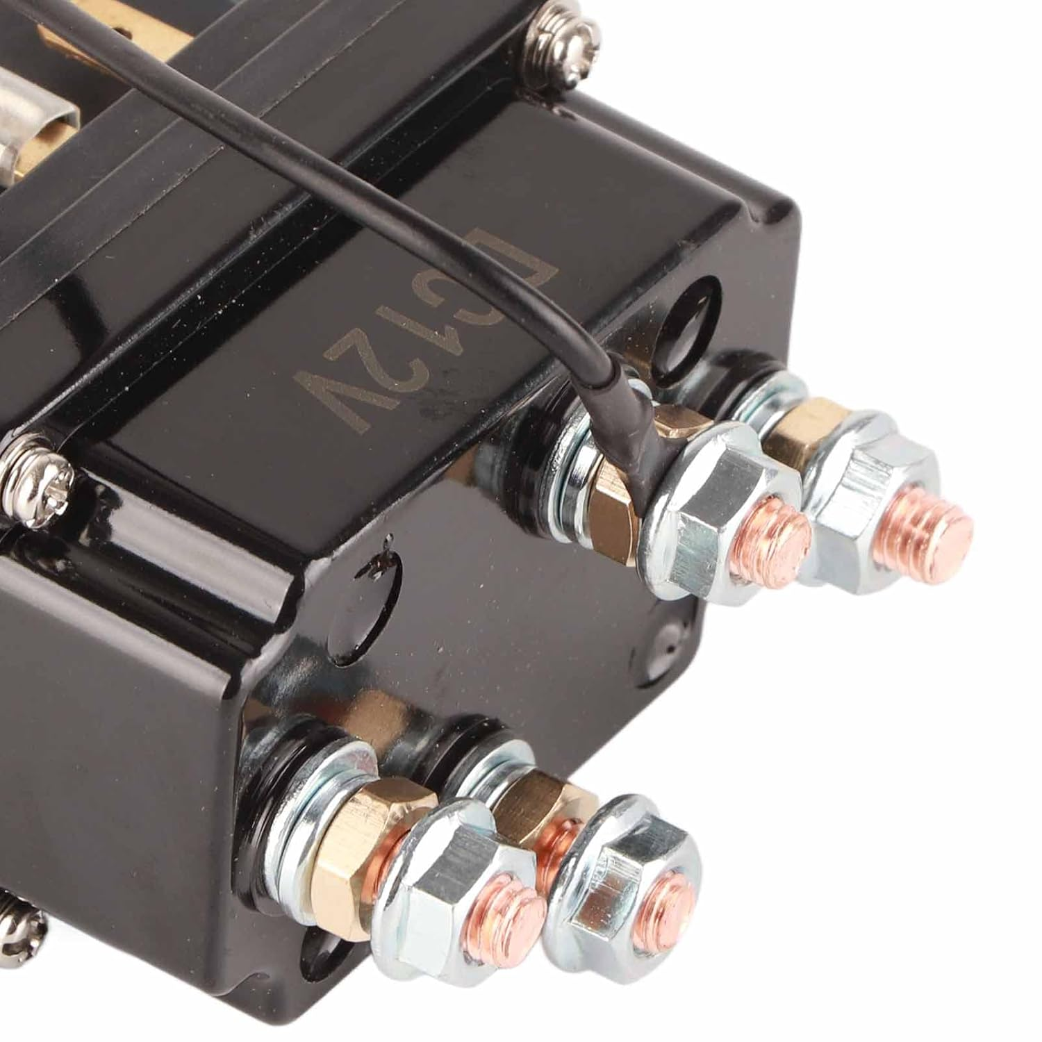 250A Winch Solenoid Relay Contactor 12V for AUT UTV SUV 3000-5000Lbs Winches image number 1