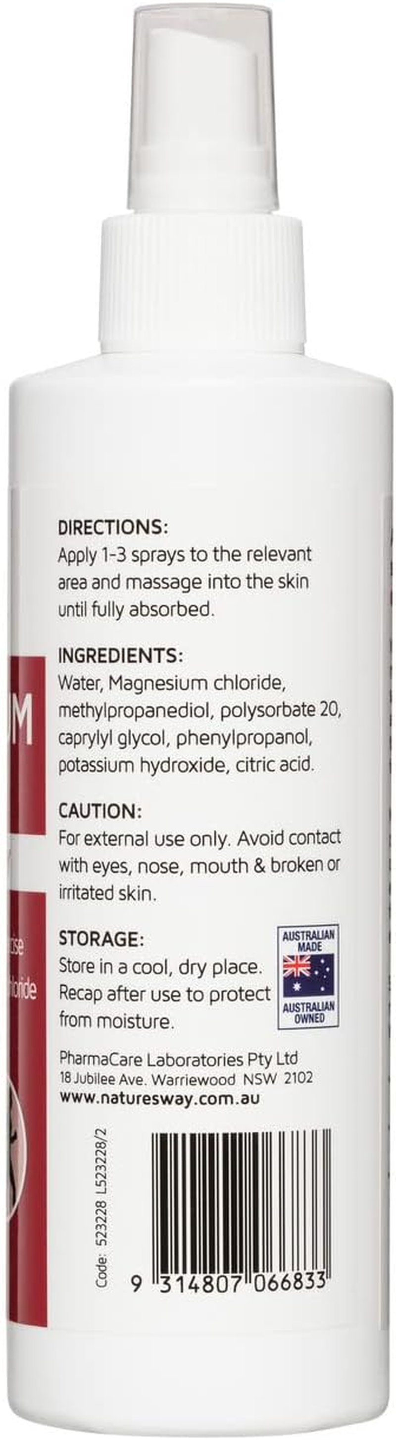 Nature'S Way Magnesium Oil 250 Ml image number 2