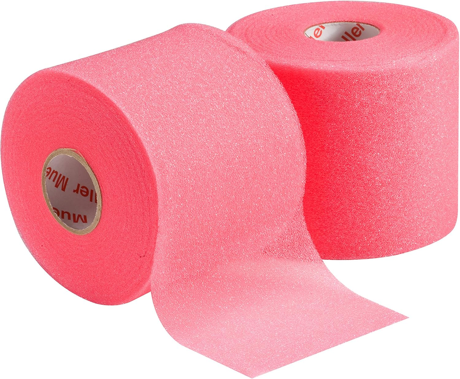 Mueller Mwrap Latex-Free Prewrap, 2.75" X 21.4 Yd Roll, Pink, 2 Pack - Pink image number 1