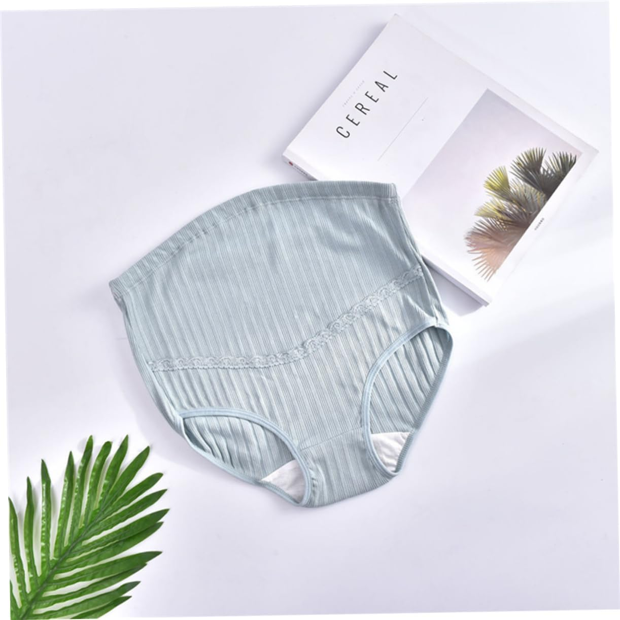Cotton Maternity Panties High Waist Adjustable Stomach Lift Underwear for Pregnant Women Soft Breathable Stretchy Support image number 1