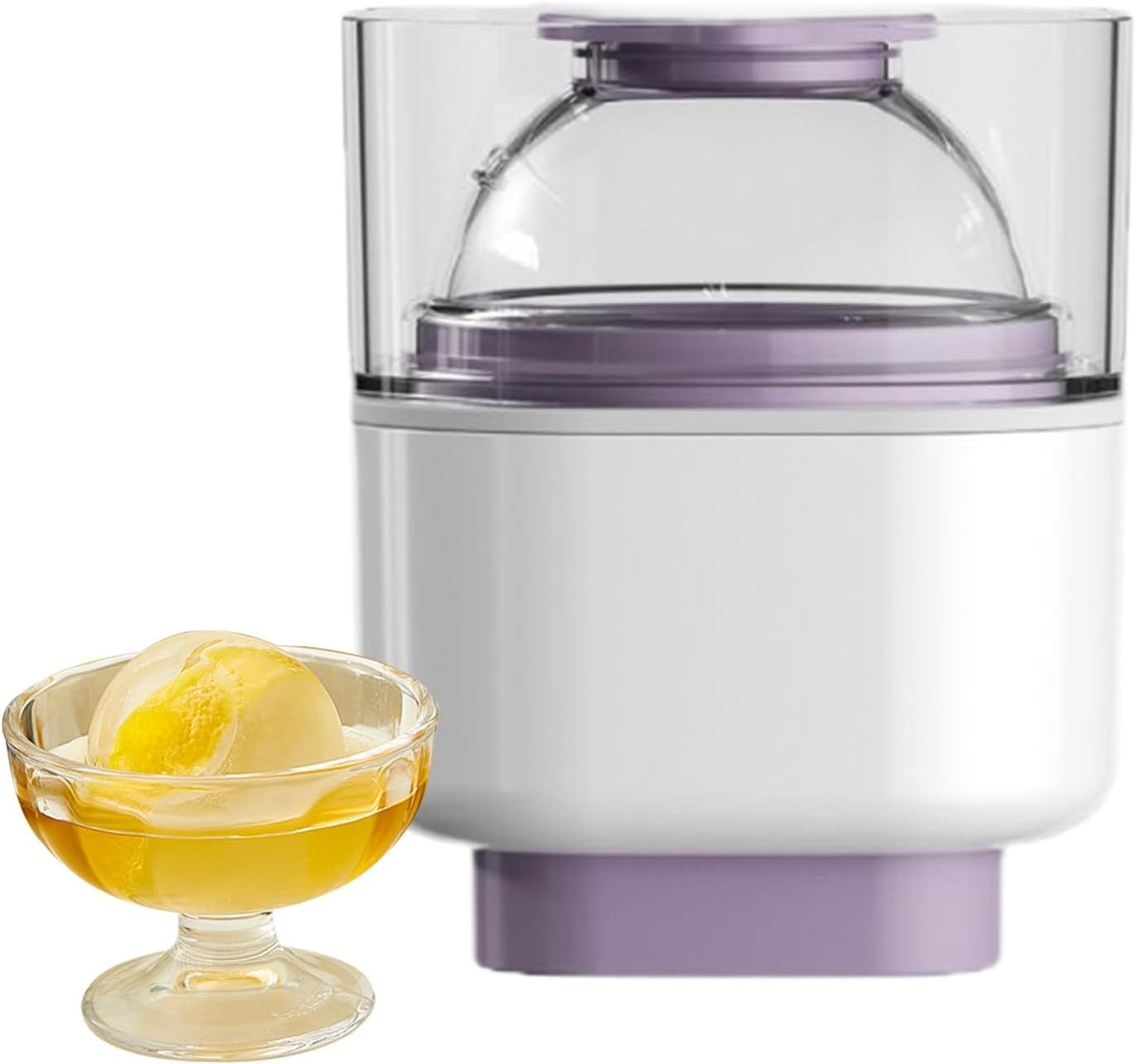 Round Ice Cubes Mold,Large Silicone round Ice Mold | Kitchen Gadgets for Food Candy Whiskey Beverage Coffee Bar Cocktails Parties Camping Drinking