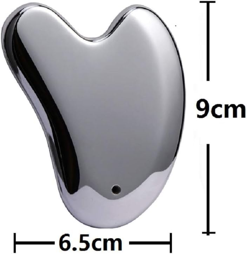 Terahertz Stone Gua Sha Scraping Tools Lymphatic Drainage Massager Facial Energy Beauty Tools image number 6