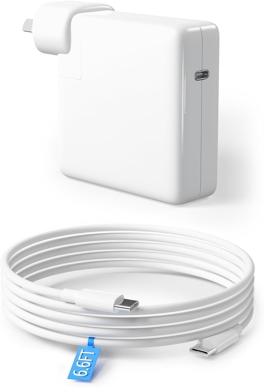 Macbook Pro Charger 96W USB-C Power Adapter for Macbook Pro Macbook Air 13 13.6 14 15 16 Inch, Fit for Mac Book Laptop Retina M1 M2 M3 M4 2025 2024 2023 2022 2021 2020 2019 2018 Fast Charging Charger image number 2