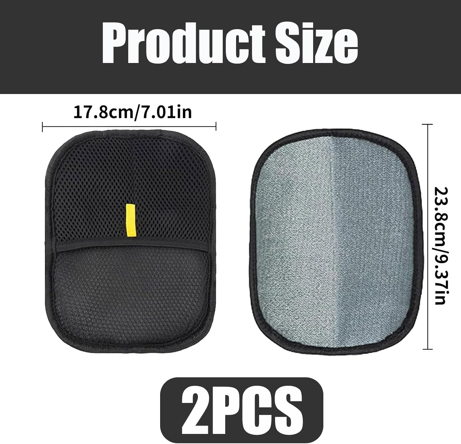 Mniimaluxe Pack of 2 Hair Removal Gloves for Breeding Animals, Pet Hair Remover Glove, Fur Magnetic Glove, Paw Moon, Pet Hair Remover Glove, Cat Hair Remover Glove image number 1